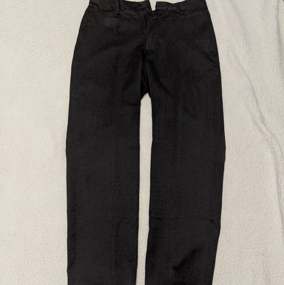 Haggar clothing black dress pants 32 x 30
